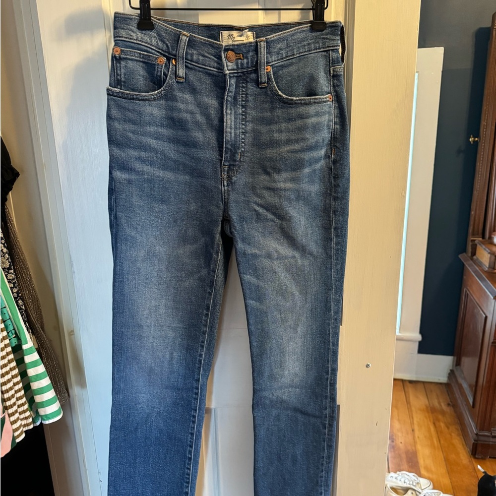 Madewell slim Demi boot jeans
